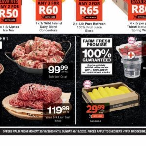 Beef at Checkers Hyper