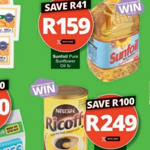 Sunflower oil at Checkers Hyper
