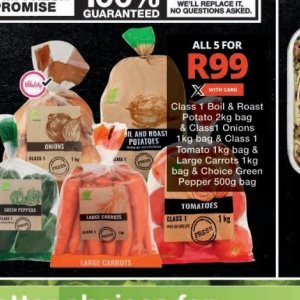 Potatoes at Checkers