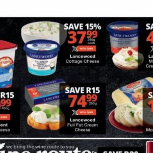 Cottage cheese at Checkers
