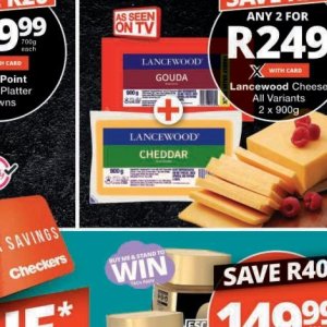 Cheddar at Checkers