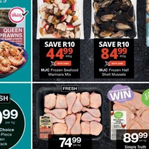 Seafood at Checkers