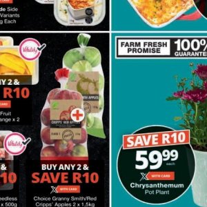 Apples at Checkers