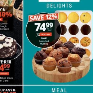 Muffins at Checkers