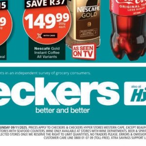 Coffee at Checkers