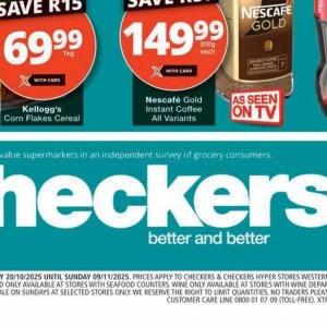 Seafood at Checkers