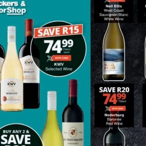 Wine at Checkers