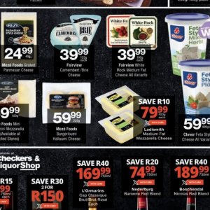 Cheese at Checkers