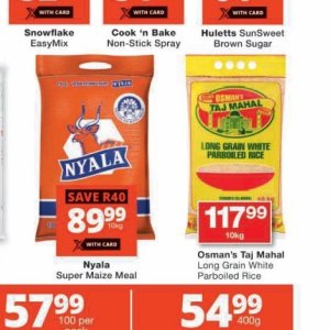 Rice at Checkers