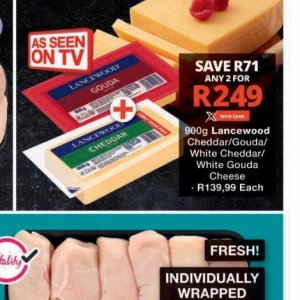 Cheddar at Checkers