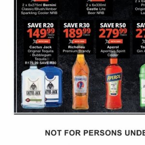 Tequila at Checkers