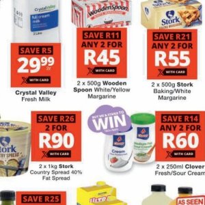 Margarine at Checkers