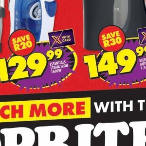 Iron at Shoprite