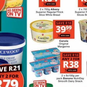 Margarine at Checkers
