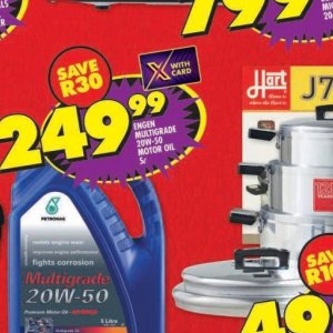 Engine oil at Shoprite