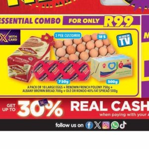 Eggs at Shoprite