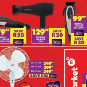 Blow dryer at Shoprite