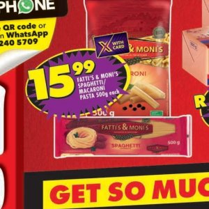 Spaghetti at Shoprite