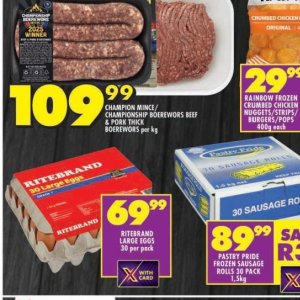 Pork at Shoprite