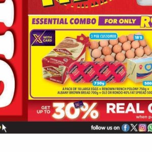 Bread at Shoprite