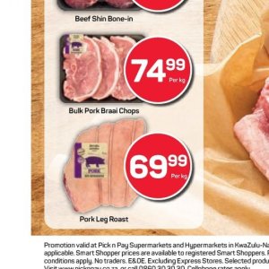 Pork at Pick n Pay Hyper