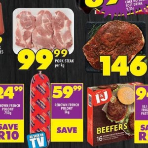 Pork at Shoprite