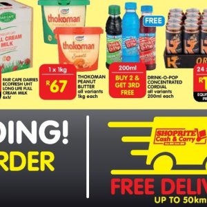 Butter at Shoprite