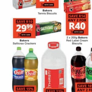Crackers at Checkers
