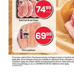 Pork at Pick n Pay Hyper