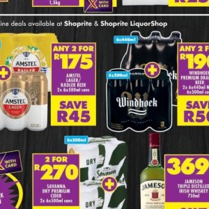 Beer at Shoprite
