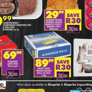 Pastry at Shoprite
