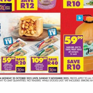 Cheese at Shoprite