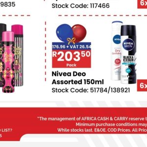   at Africa Cash and Carry