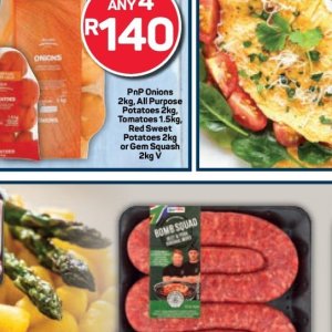 Potatoes at Pick n Pay Hyper
