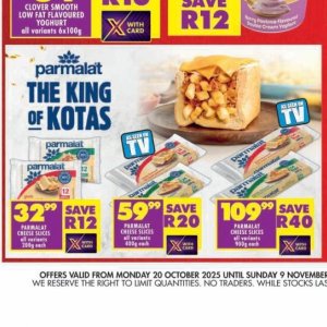 Cheese at Shoprite