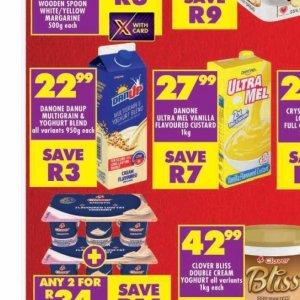 Yoghurt at Shoprite