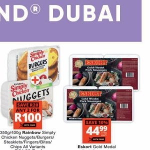 Sausages at Checkers