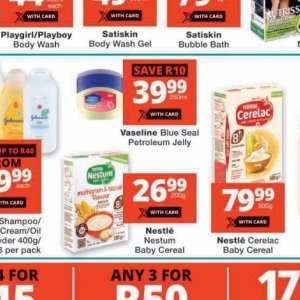Petroleum jelly at Checkers