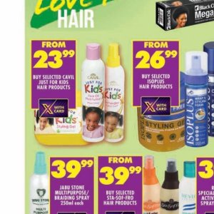 Blow dryer at Shoprite