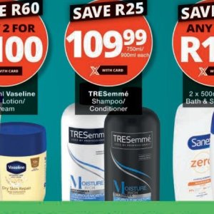 Shampoo at Checkers