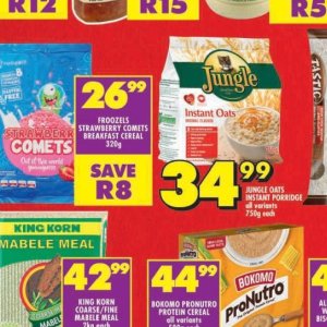 Cereal at Shoprite