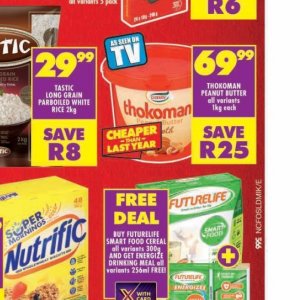 Butter at Shoprite