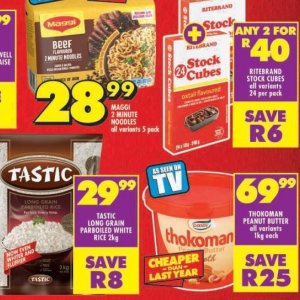 Noodles at Shoprite