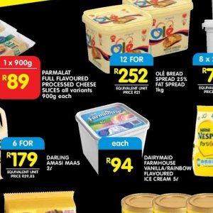 Cheese at Shoprite