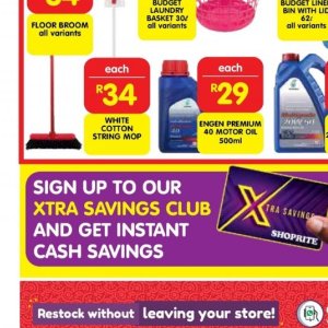 Mop at Shoprite