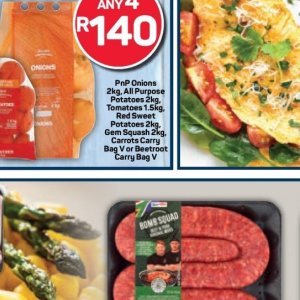 Potatoes at Pick n Pay Hyper