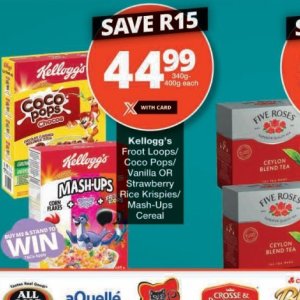 Kellogg's at Checkers