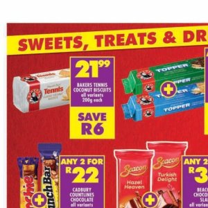 Biscuits at Shoprite