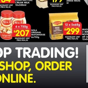 Mayonnaise at Shoprite