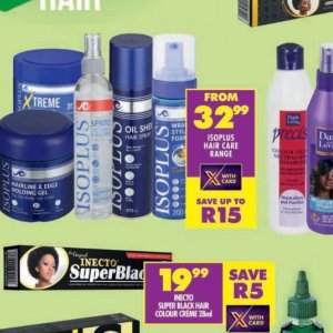 Hair spray at Shoprite